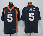 Nike Denver Broncos 5 Flacco Blue Vapor Untouchable Limited Jersey,baseball caps,new era cap wholesale,wholesale hats